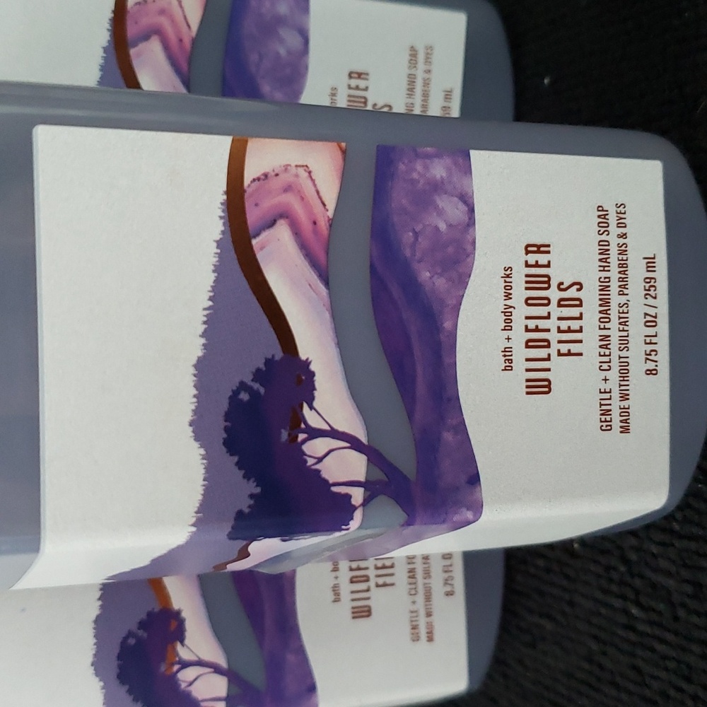 3 Bath & Body Works - WILDFLOWER FIELDS Foaming Hand Soap - New - Picture 3 of 5